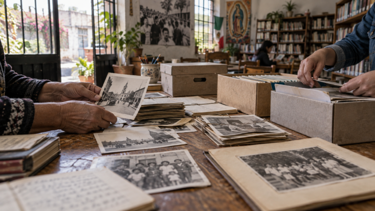 Archivos comunitarios: guardar la historia cercana. Imagen editorial.